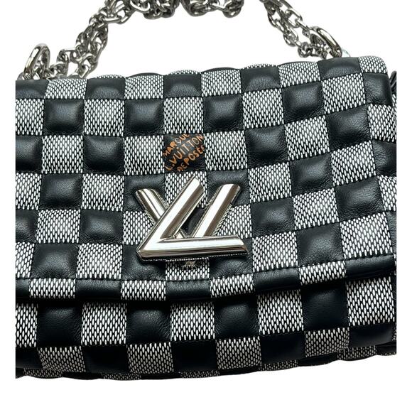 Louis Vuitton Limited Edition Damier Quilted Leather Twist BB Bag - Picture 15 of 16